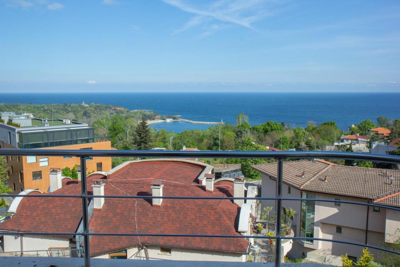 Black Sea Narcissus - Quiet Studio With Amazing Sea View Varna Eksteriør billede